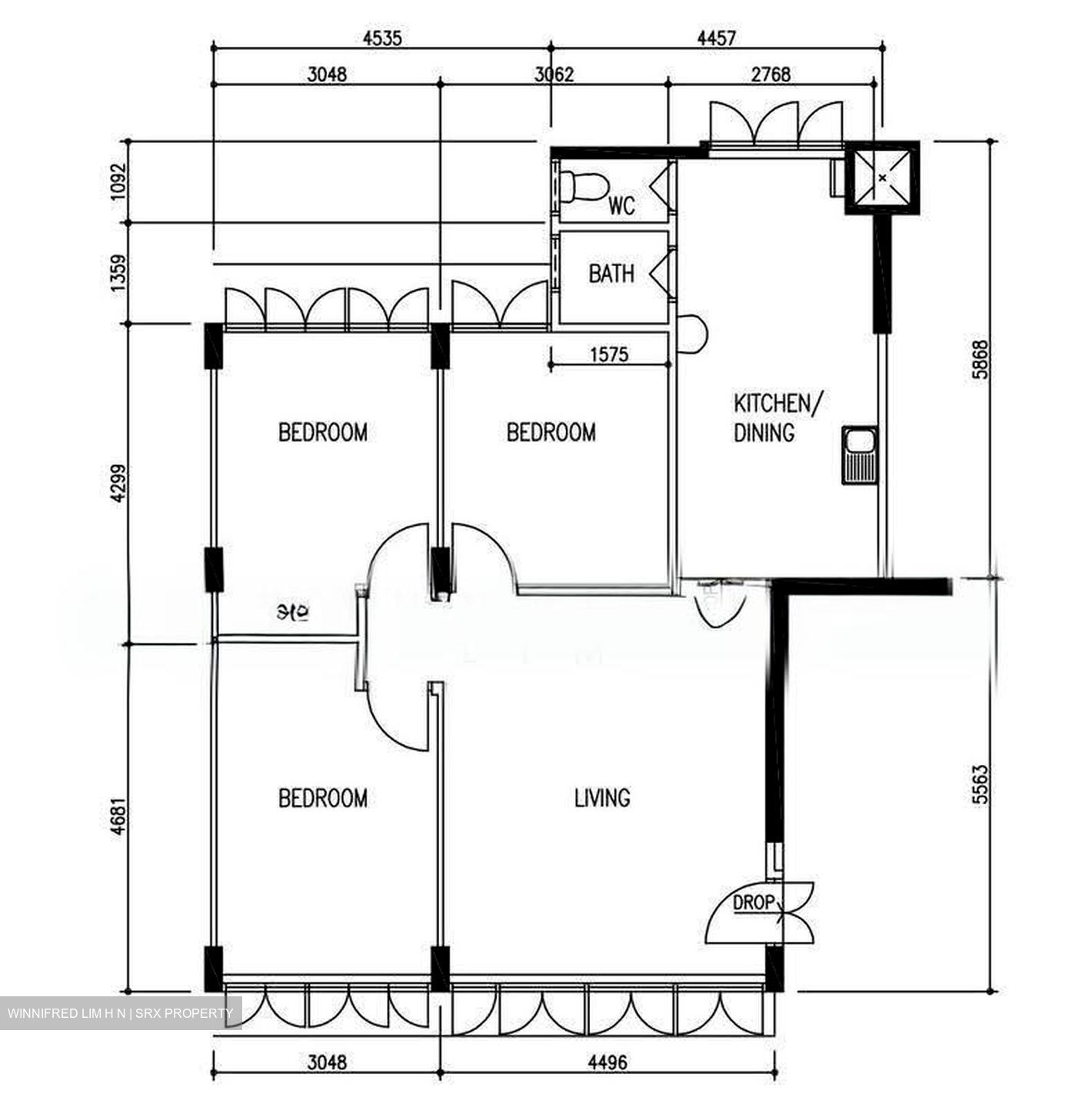 Blk 1 Saint George's Road (Kallang/Whampoa), HDB 4 Rooms #630398661